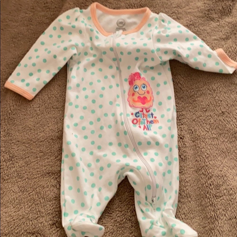 Newborn “cutest of them all” footie